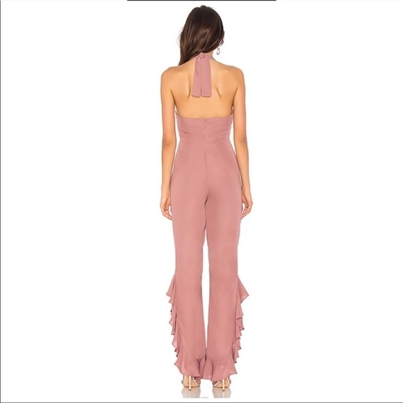 AMANDA UPRICHARD MOONLIGHT JUMPSUIT in henna - Picture 6 of 6